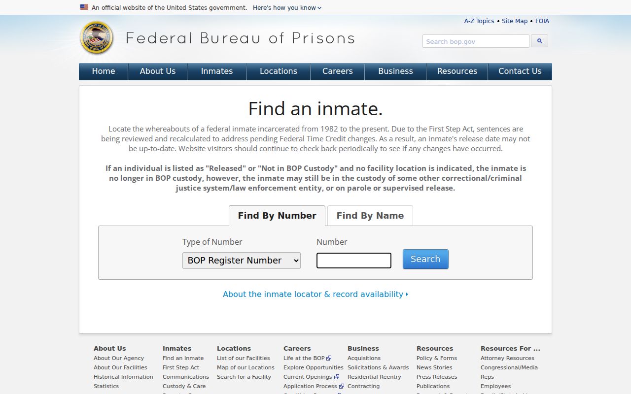Federal inmate search compared with Grundy County arrest history