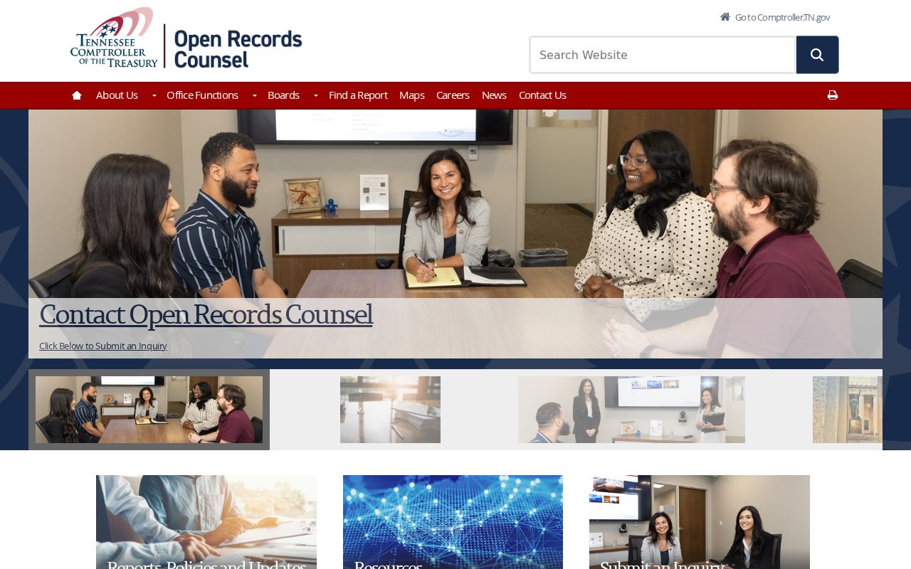 Grundy County criminal records request guidance from Tennessee open records counsel